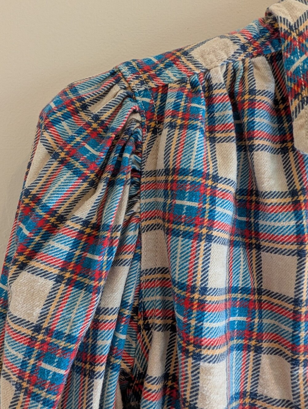 THE GREAT Tableau Top Market Plaid - Picture 4 of 9